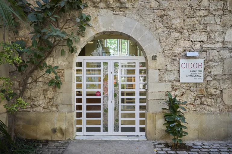 Fachada de la sede de CIDOB