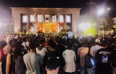 Protestas GenZ 212 en Rabat