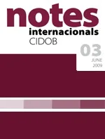 Nota Internacional CIDOB 3